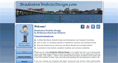 Desktop Screenshot of bradentonwebsitedesign.com