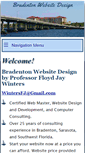 Mobile Screenshot of bradentonwebsitedesign.com